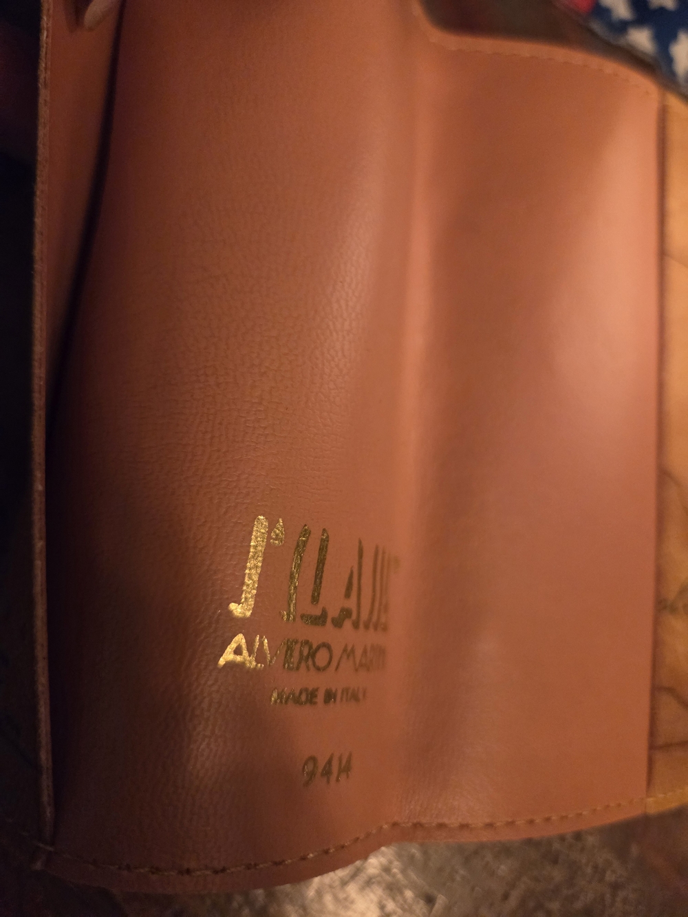 Alviero Martini Passport  Leather Wallet -